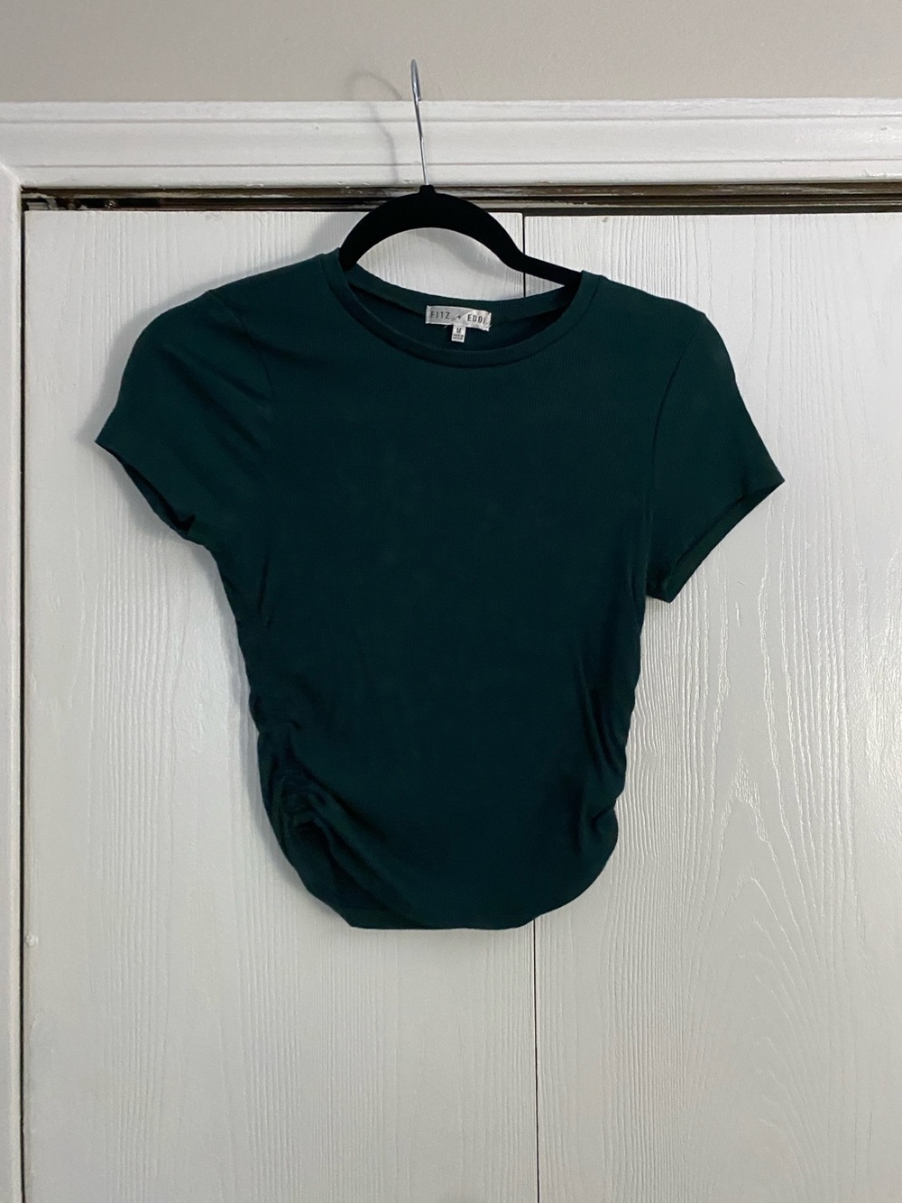 Fitz + Eddi Dark Teal crop top
